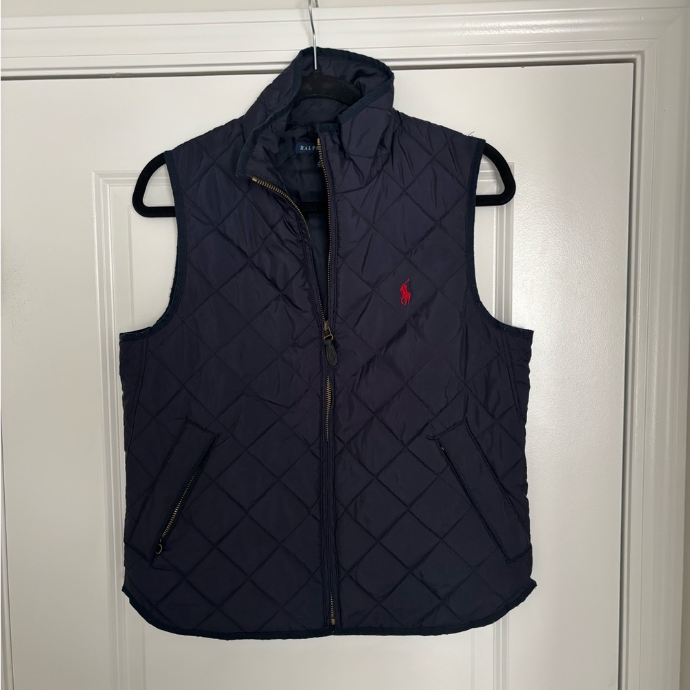Ralph Lauren Dark Blue Quilted Vest
